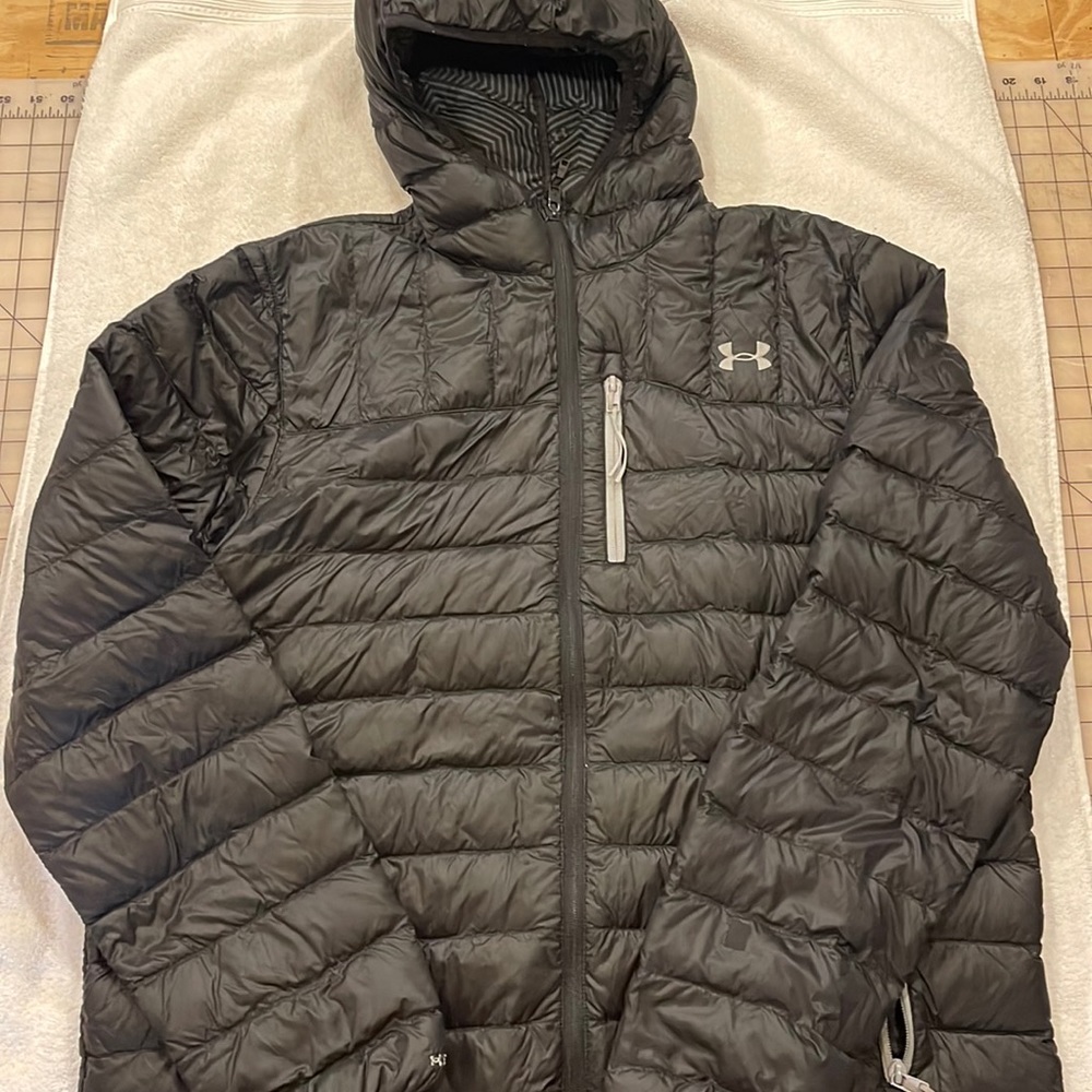 Under armor puffer coat